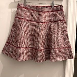 Banana Republic Tweed Flounce Skirt NWT Size 2